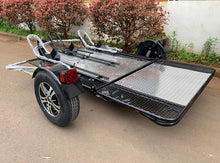 Load image into Gallery viewer, Folding Motorcyle Trailer