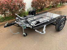 Load image into Gallery viewer, Folding Motorcyle Trailer