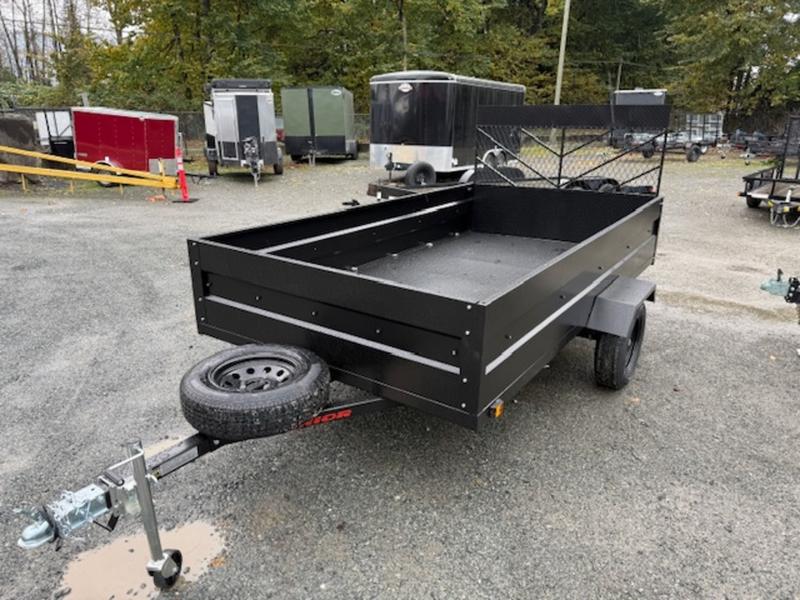 6.5X12 BOX TRAILER WITH REAR RAMP