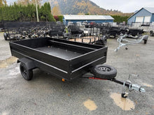 Load image into Gallery viewer, 6.5X12 BOX TRAILER WITH REAR RAMP